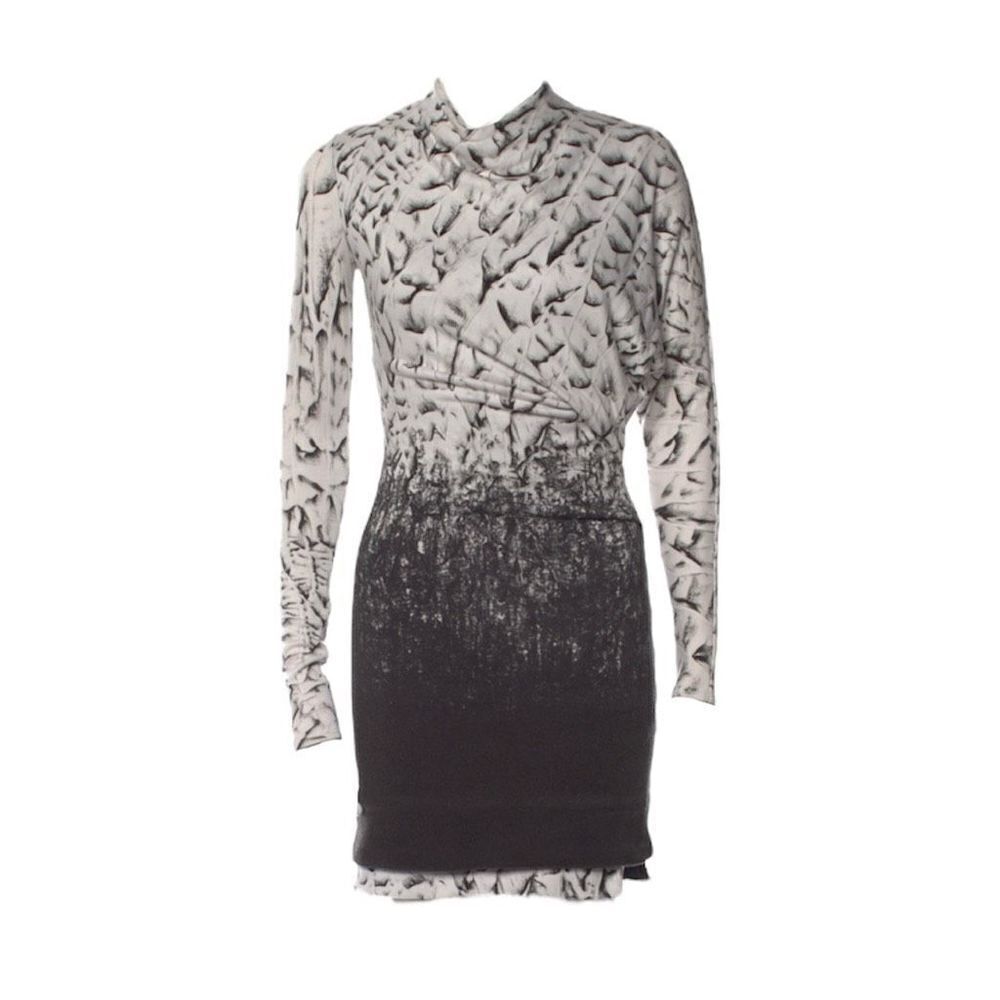 • HELMUT LANG PRINTED MINI DRESS